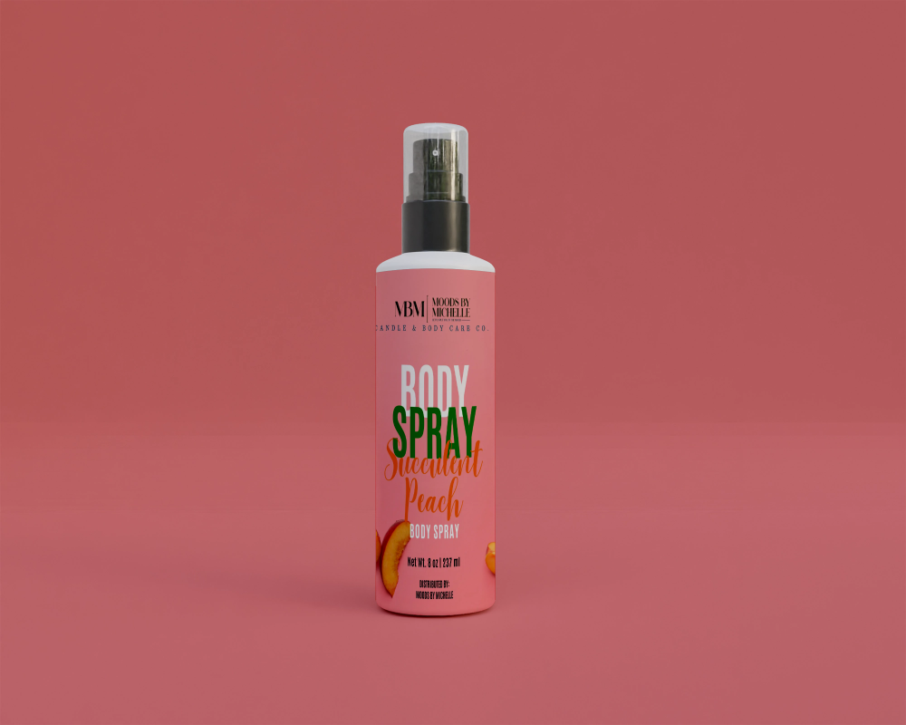 Succulent Peach Body Spray